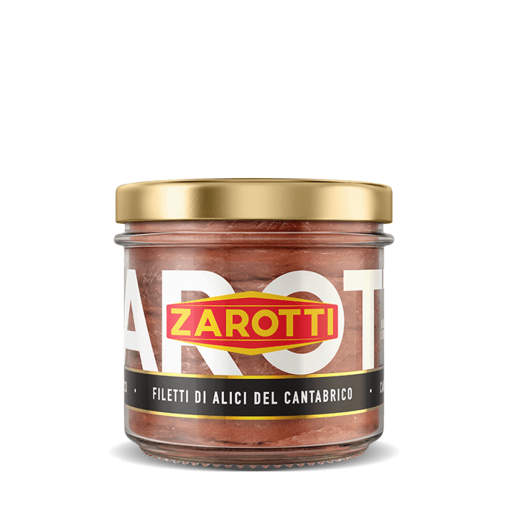 ZAROTTI FILETTI DI ALICI DEL CANTABRICO 110GR Delicatessen