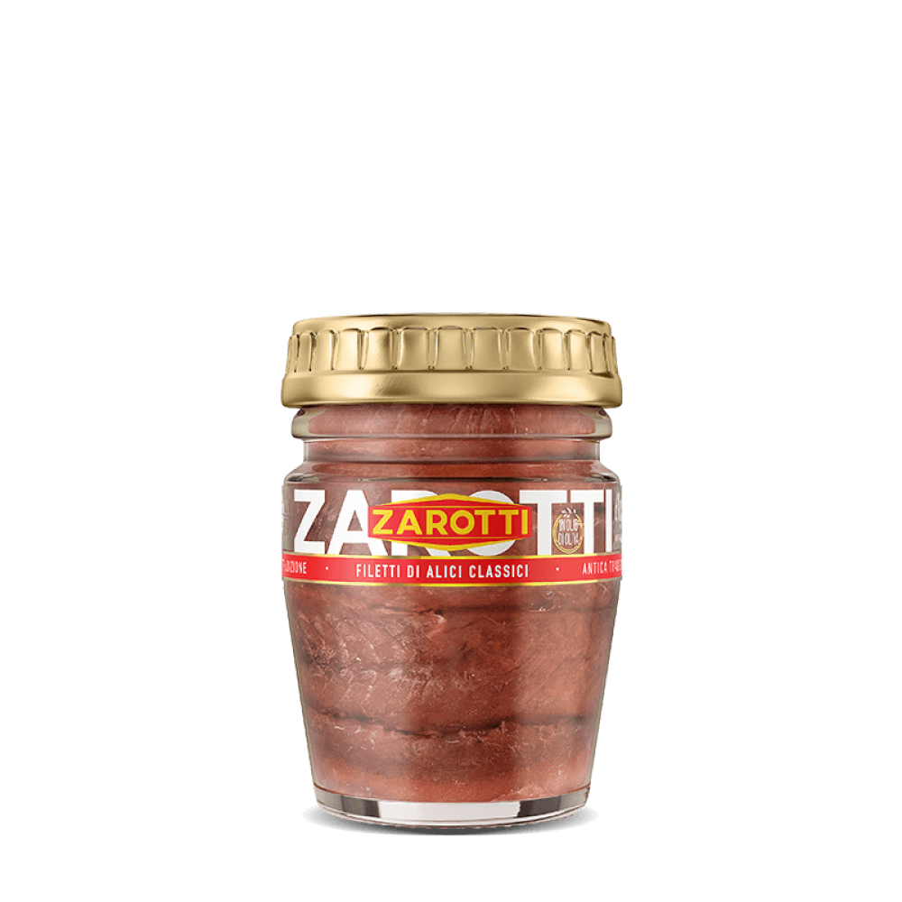 ZAROTTI FILETO DI ALICI CLASSICI 80GR Delicatessen