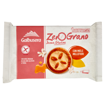 Galbusera ZeroGrano Gluten Free with Wildflower Honey 6 x 36.7 g