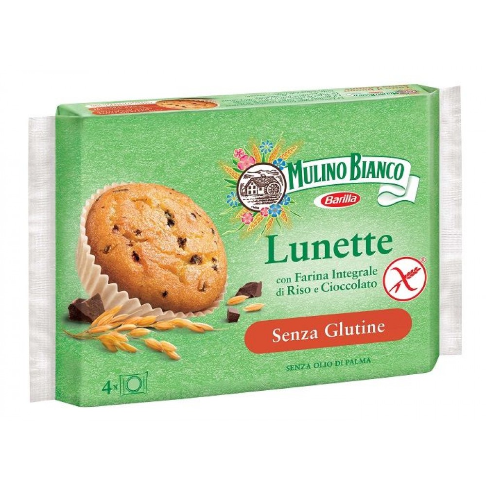 WHITE BEZEL MILL WITH BROWN RICE FLOUR AND CHOCOLATE CHIPS  140 g Τρόφιμα