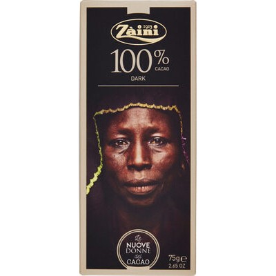 ZAINI DARK CHOCOLATE 100% CACAO 75GR