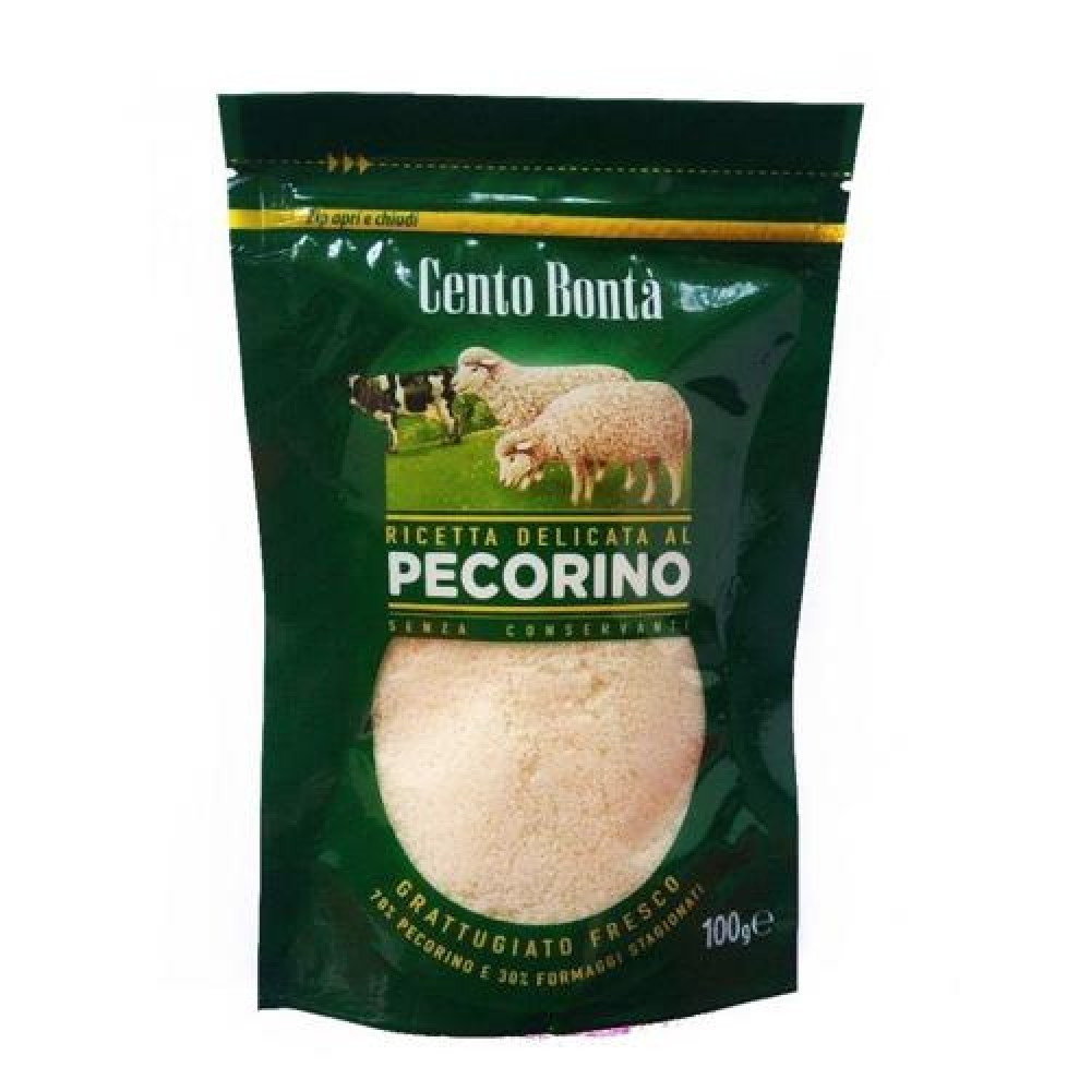  BIRAGHI PECORINO GRATTUGIATO FRESCO .GR100  Τρόφιμα