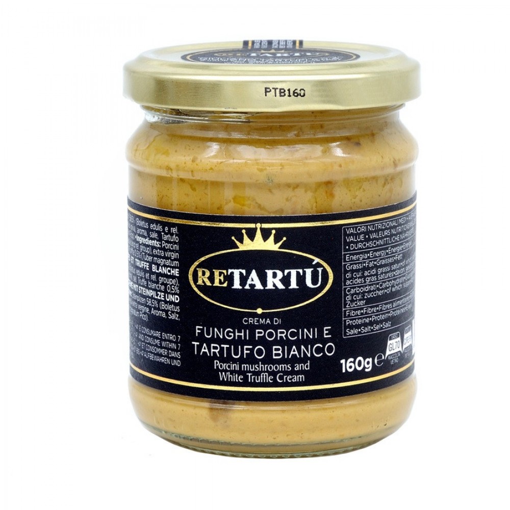 Funcghi porcini e tartufo bianco 80gr Delicatessen