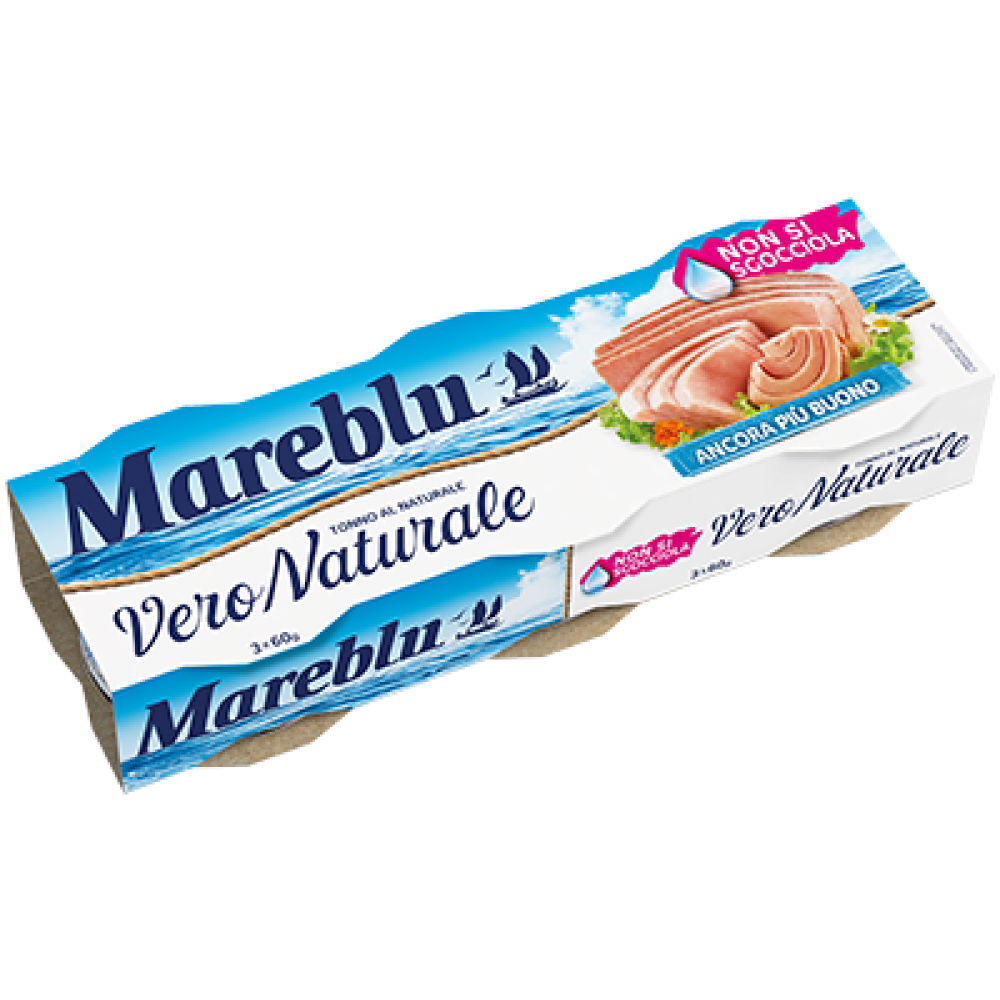 Mareblu Vero Naturale 3x60gr Delicatessen