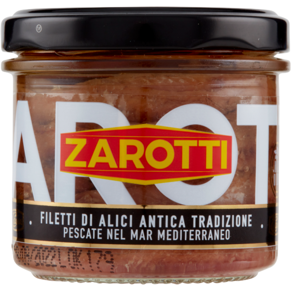 Zarotti filetti di alici antica tradizione 110gr Delicatessen