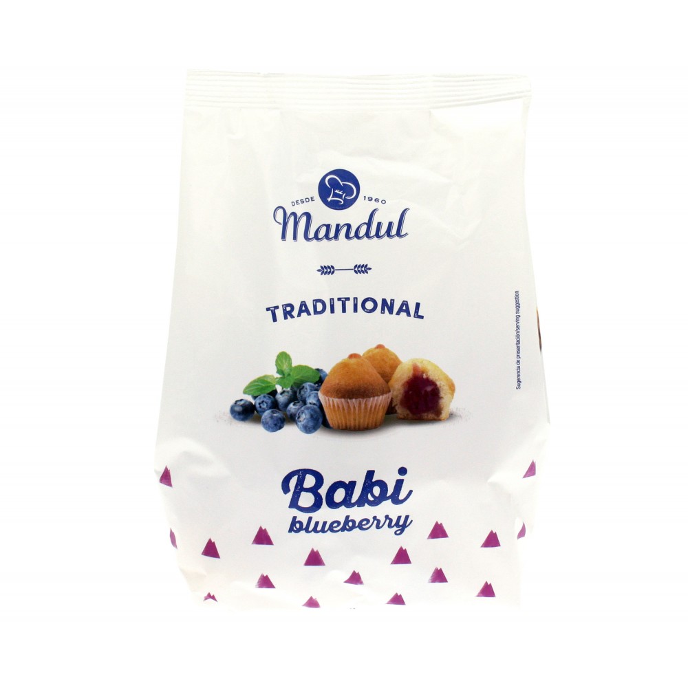 MANDUL BABI BLUEBERRY 200GR Τρόφιμα