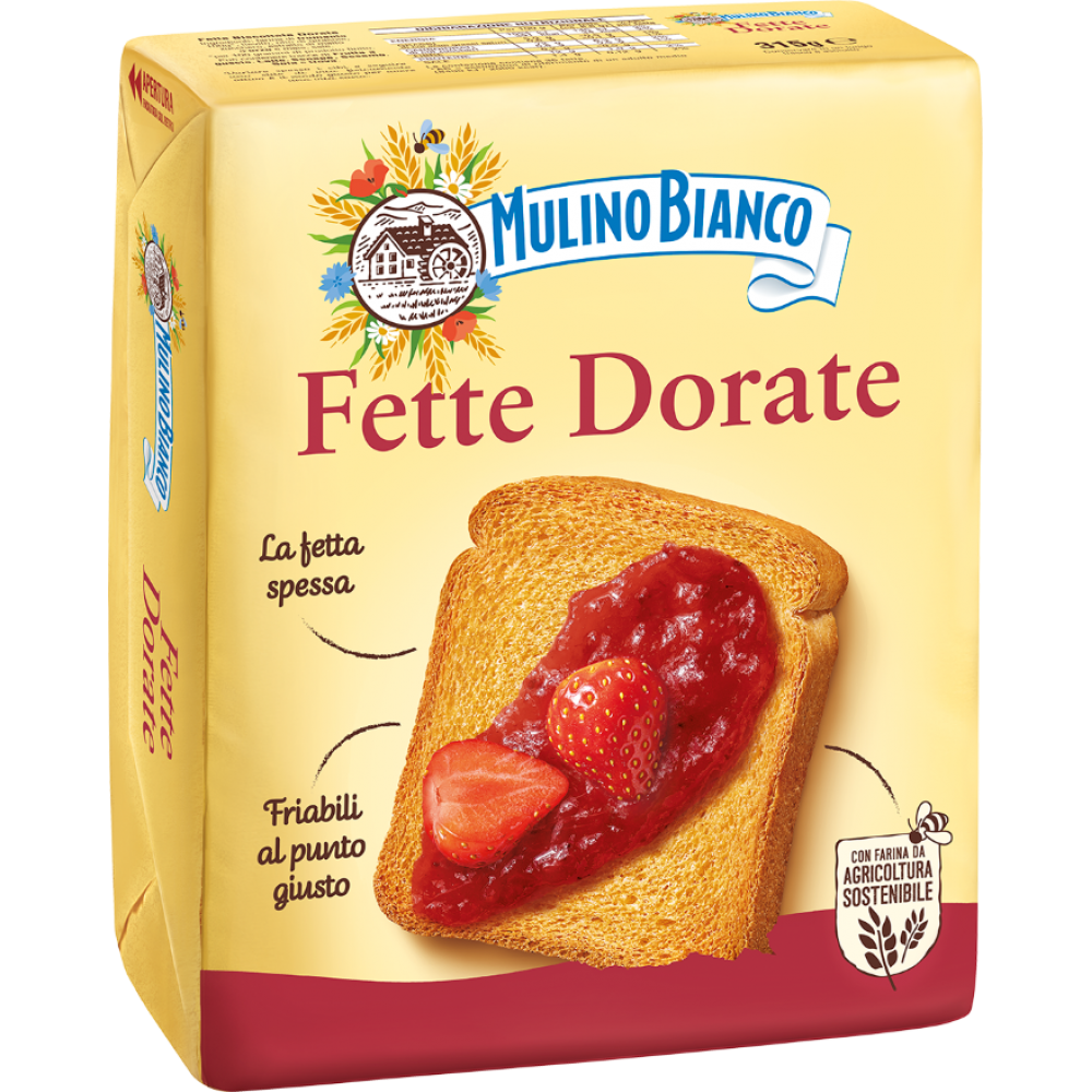 MULINO BIANCO FETTE DORATE 315G Τρόφιμα