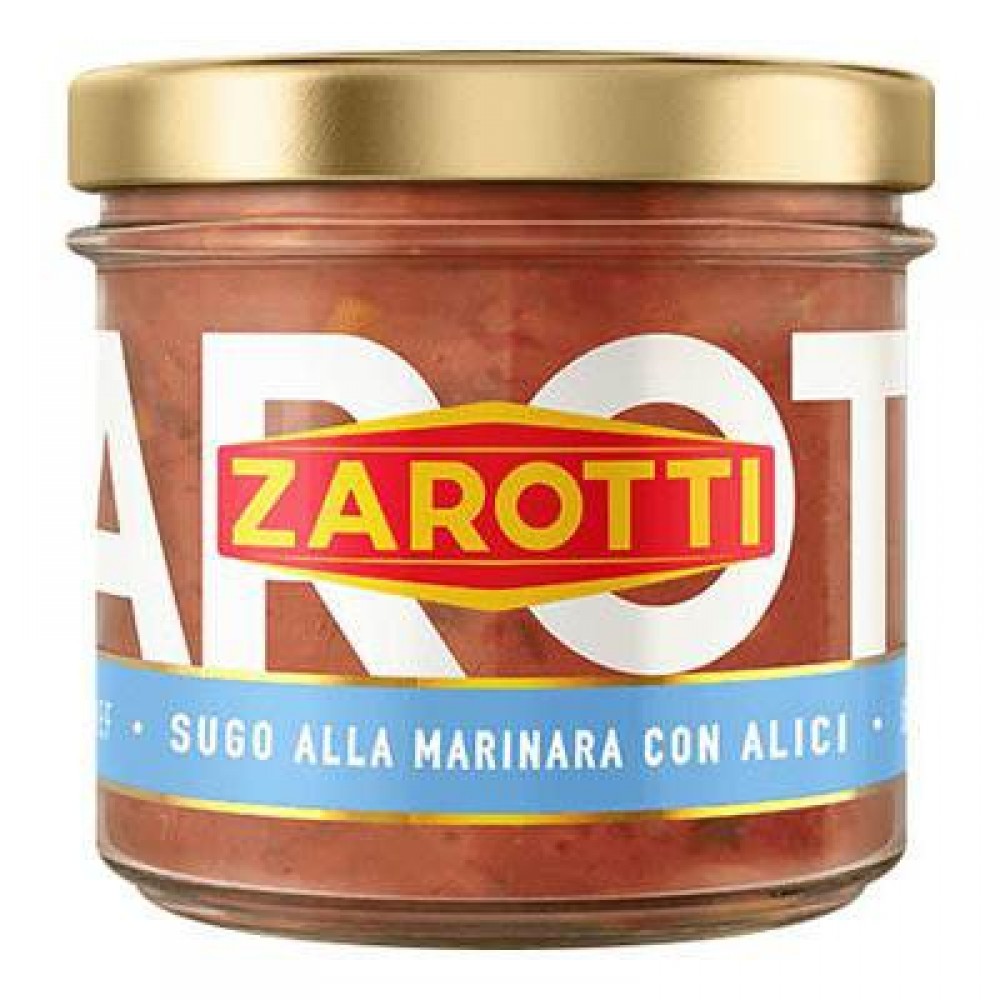 ZAROTTI SUGO ALLA MARINARA CON ALICI 110G Αλοιφές -Πατέ