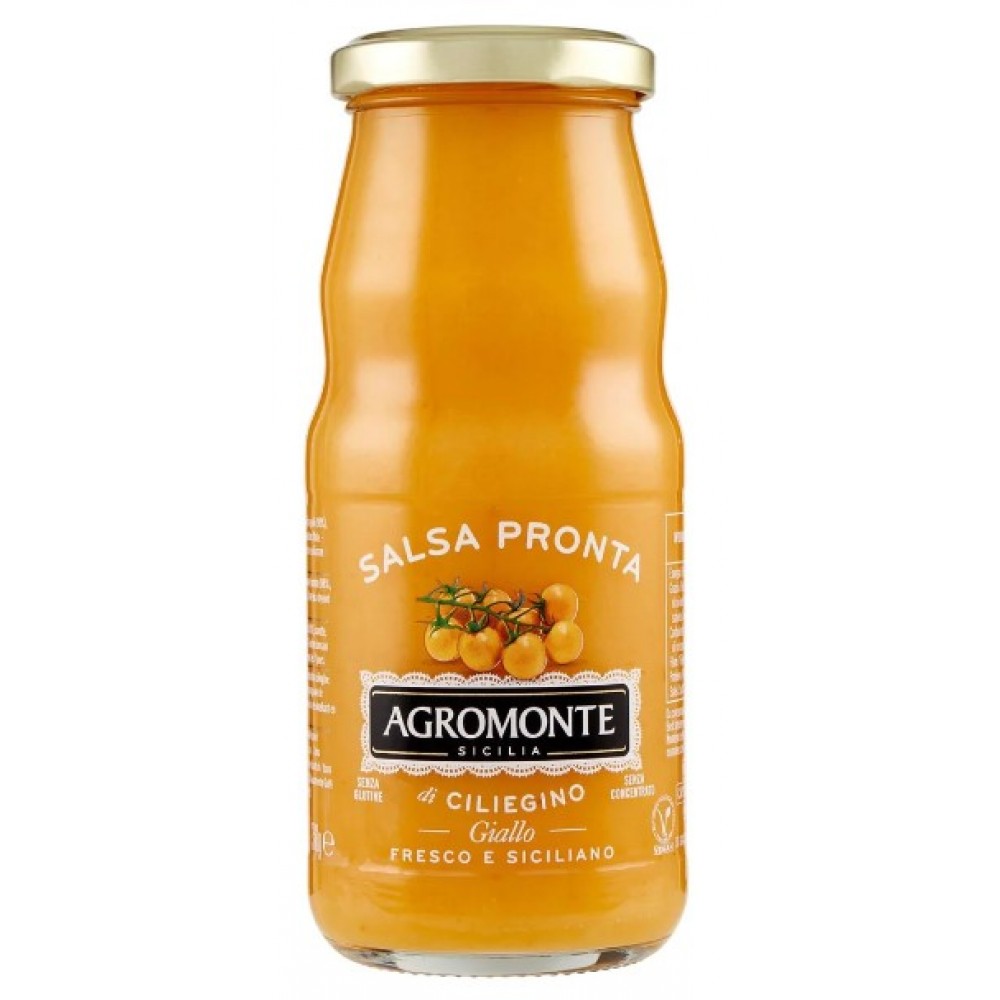 AGROMONTE SALSA DI POMODORO CILLIEGINO GIALLO CL33 Σάλτσες 