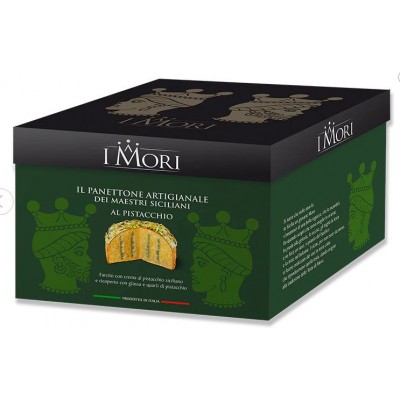 I Mori Sicilian Pistachio Panettone Box 900g