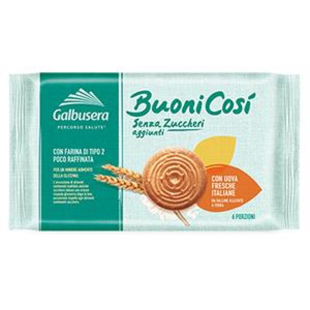 GALBUSERA BUONI COSI SENZA ZUCCHERO 300gr Γλυκά