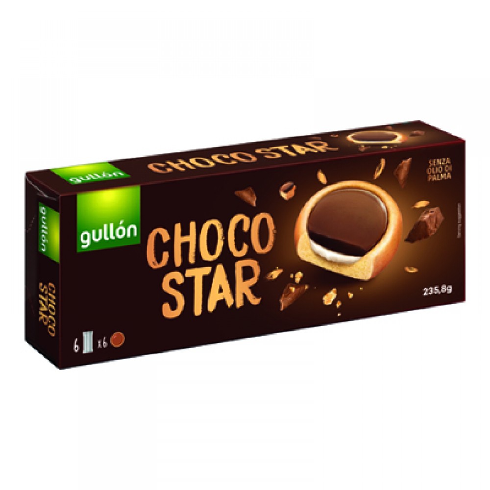 GULLON CHOCO STAR GR235,8 Γλυκά