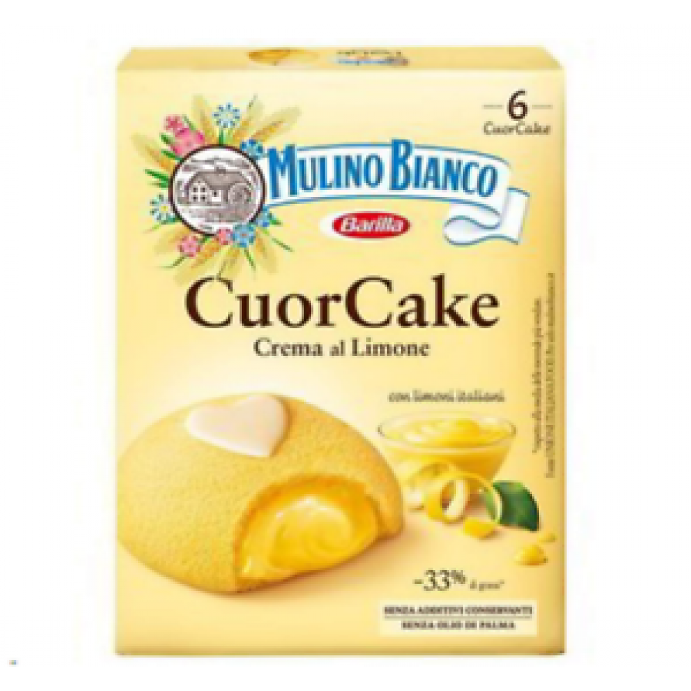 MULINO BIANCO CUOR CAKE CREMA AL LIMONE GR210 Γλυκά