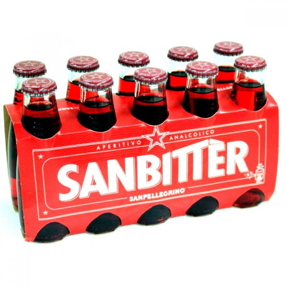 SANBITTER 10X100ML ROSSO Κάβα