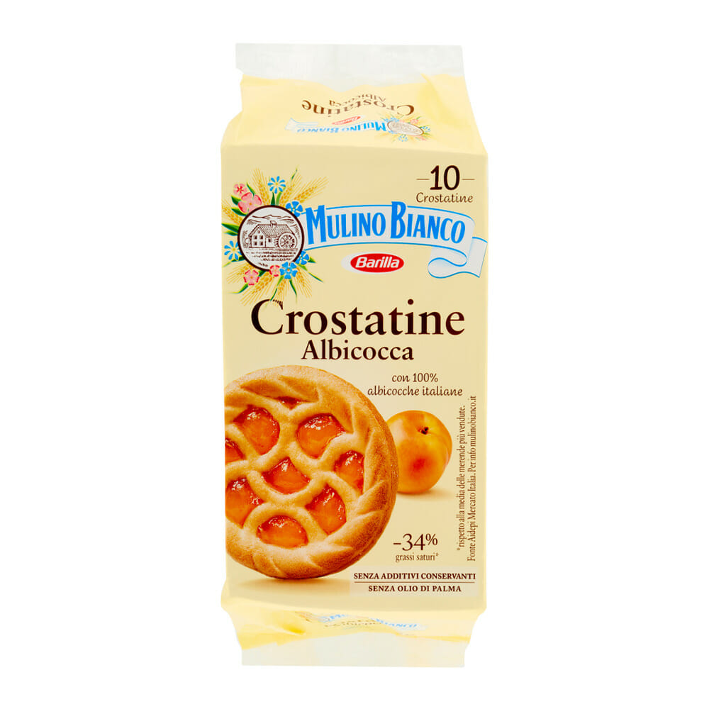 MULINO BIANCO CROSTATINE ALBICOCCA  400GR Γλυκά