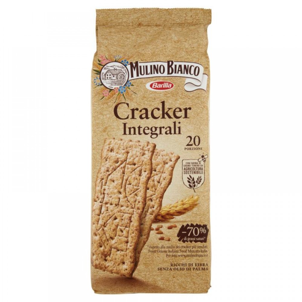 MULINO BIANCO CRACKERS INTEGRALI GR.500 Τρόφιμα