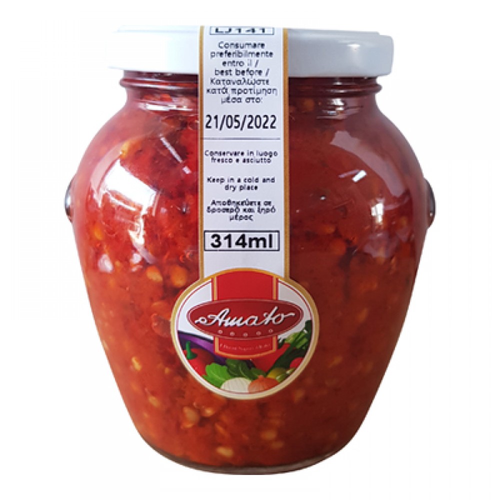 AMATO CREMA PEPERONCINO ML314(VASO ORCIO) OLIO SEMI GIRAS. Τρόφιμα