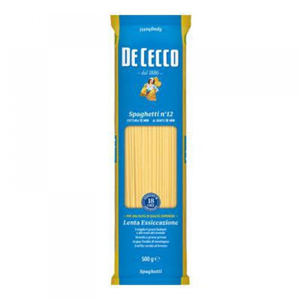 DE CECCO GR.500 SPAGHETTI N.12 Τρόφιμα