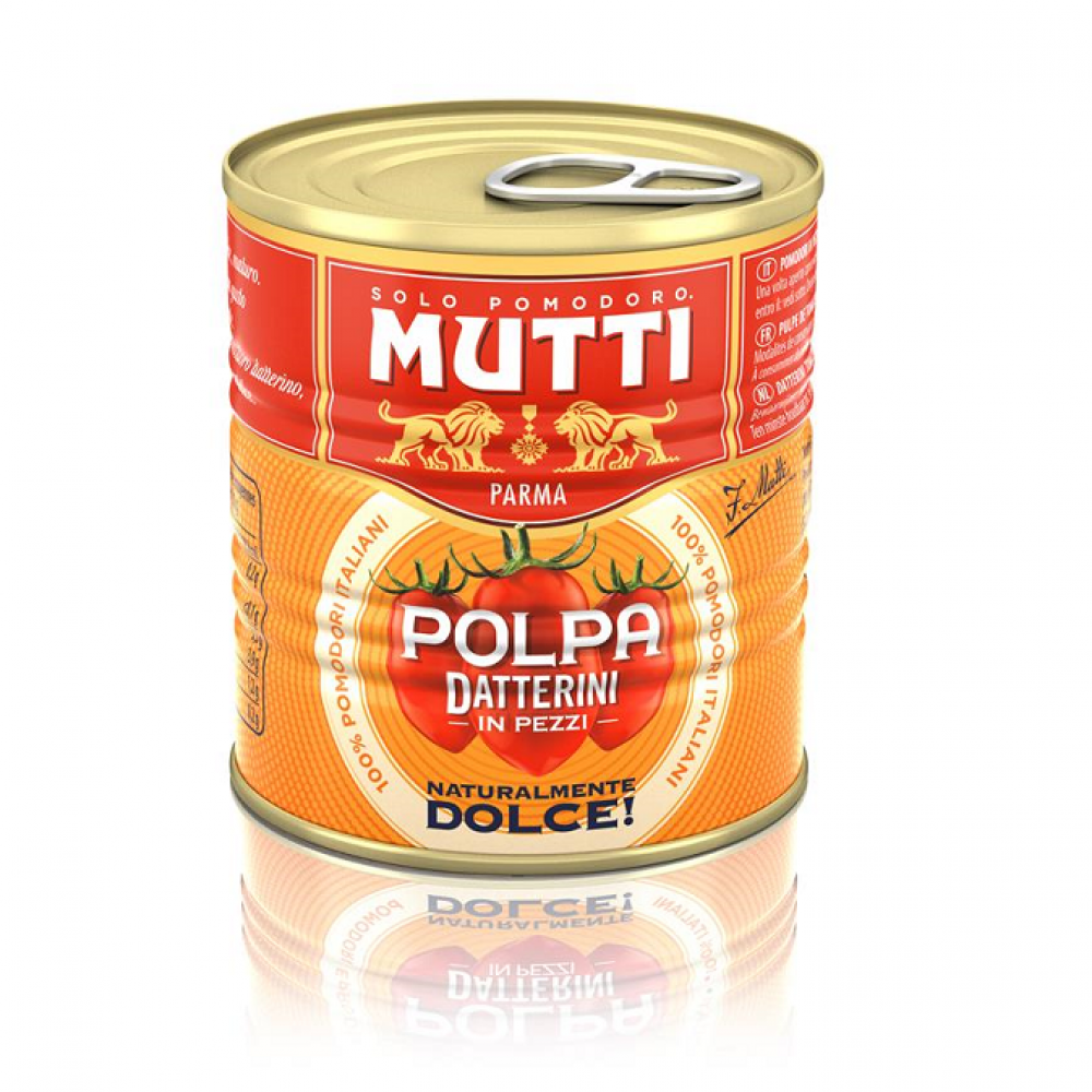 MUTTI POLPA DATTERINI IN PEZZI 300GR  Σάλτσες 