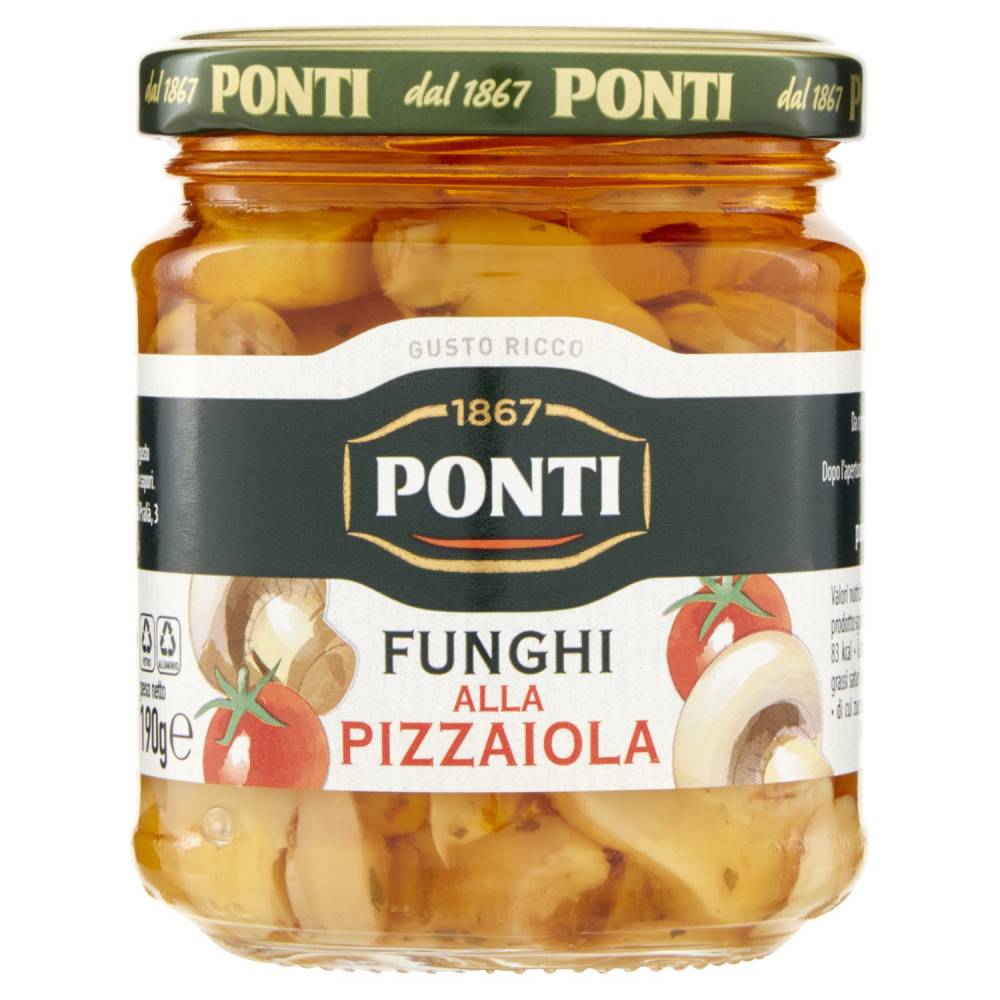 PONTI FUNGHI PIZZAIOLA GR.190 Τρόφιμα