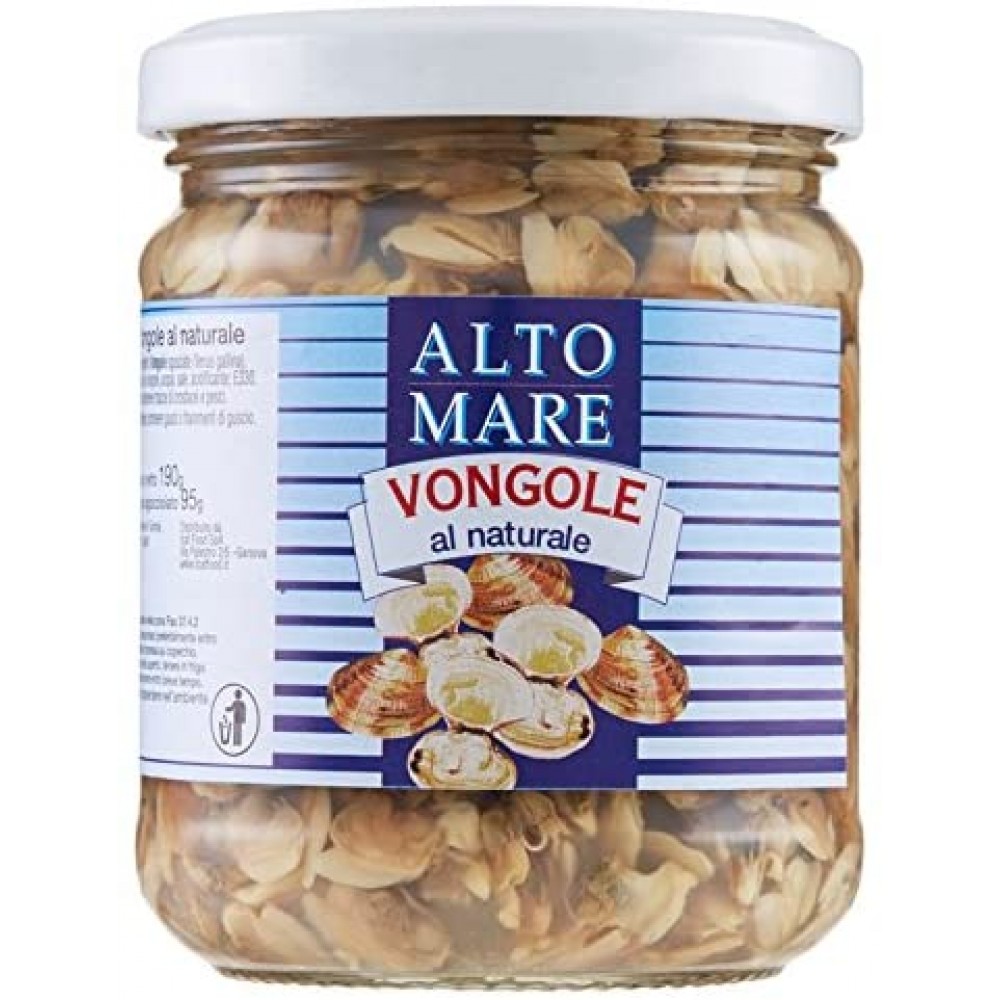 ALTOMARE VONGOLE AL NATURALE 130GR Τρόφιμα