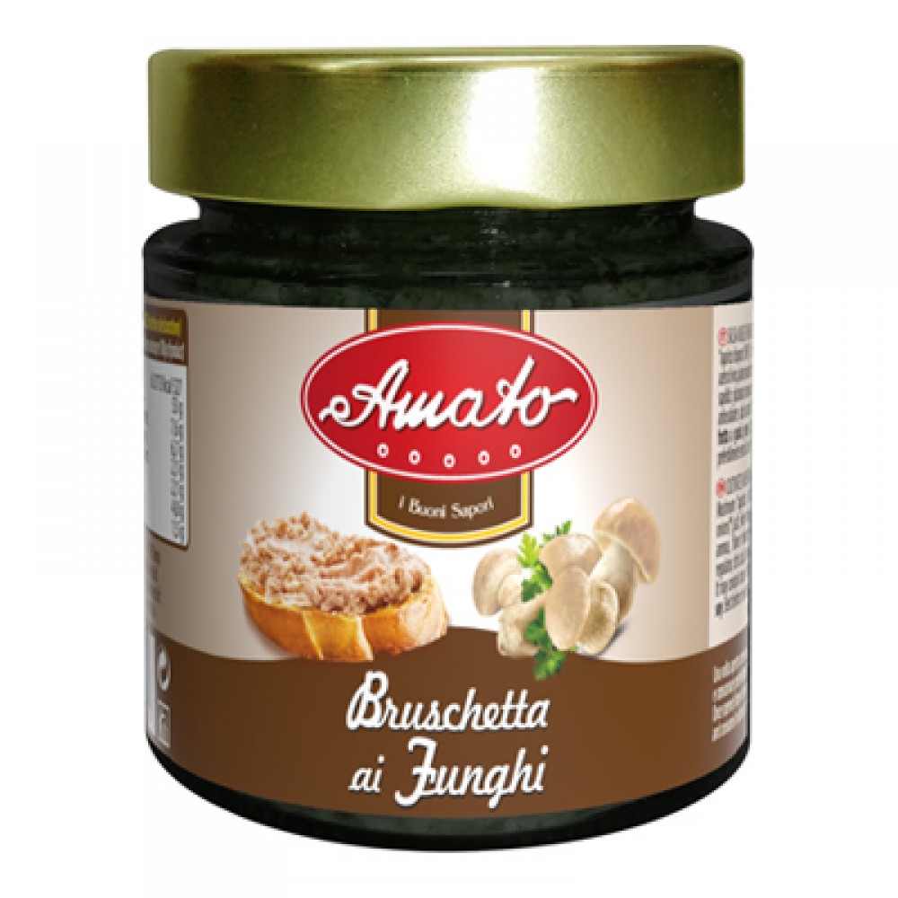 ΑΜΑΤΟ BUONI SAPORI PATE' FUNGHI BRUSCHETTA ML.156 Τρόφιμα