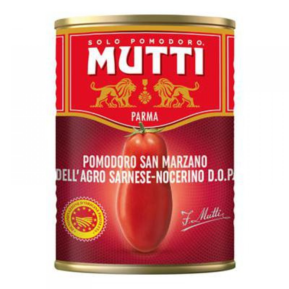 MUTTI POMODORI PELATI GR.400 S.MARZANO DOP Σάλτσες 