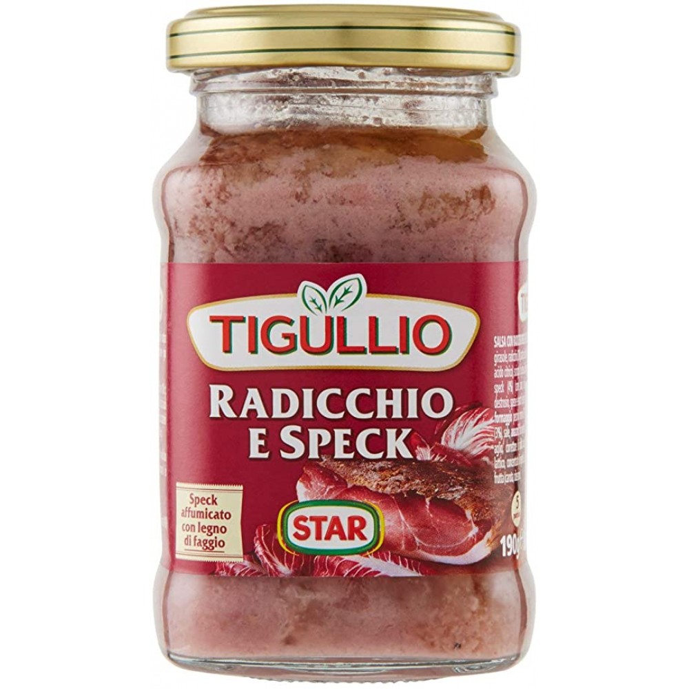 STAR PESTO TIGULLIO RADICCHIO E SPECK GR.190 Τρόφιμα