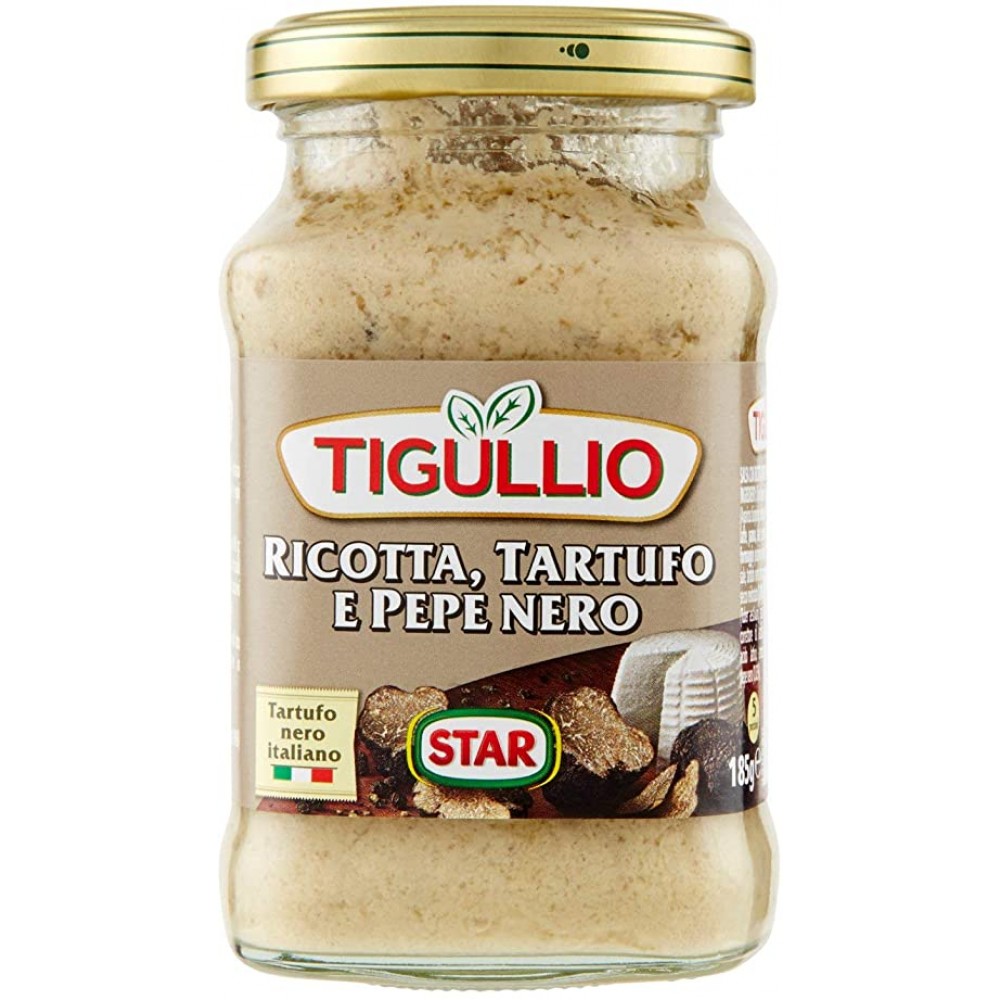 STAR PESTO TIGULLIO RICOTTA,TARTUFO E PEPE NERO  GR.185 Τρόφιμα