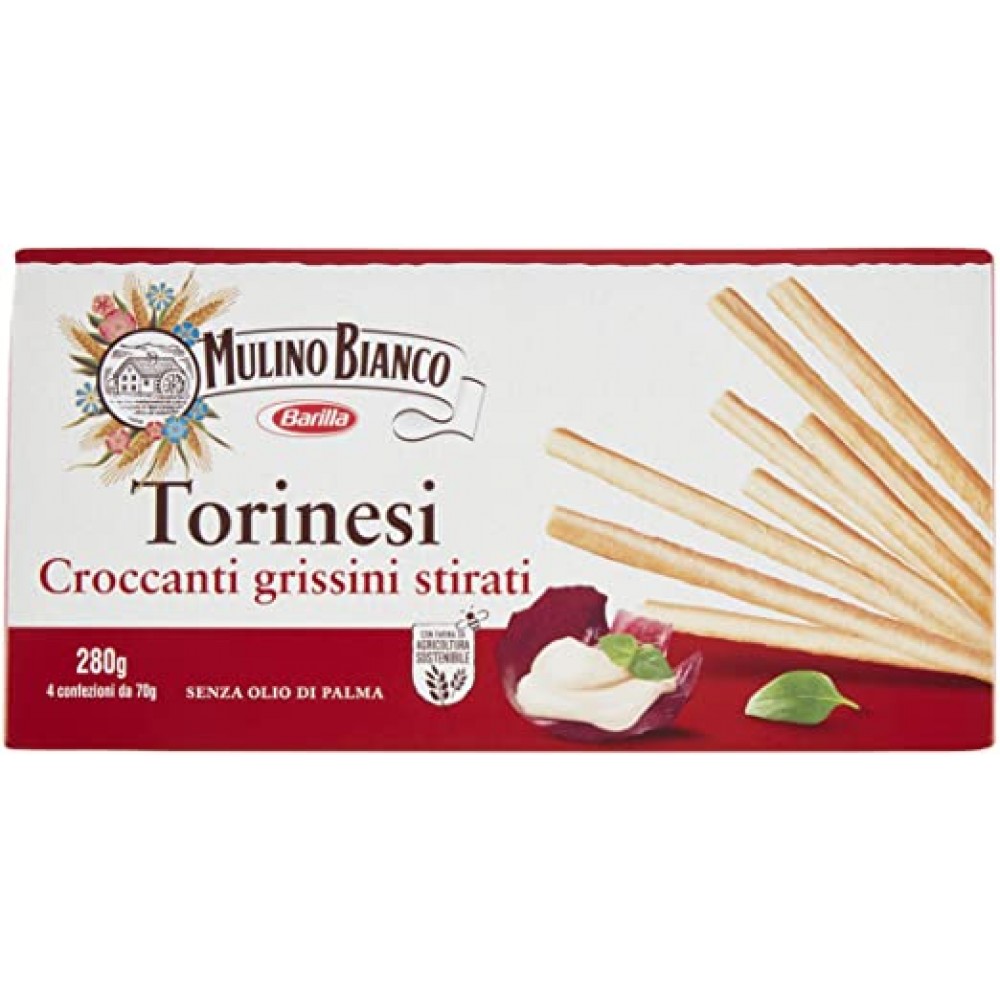 MULINO BIANCO GRISSINI TORINESI CROCCANTI 280GR Τρόφιμα