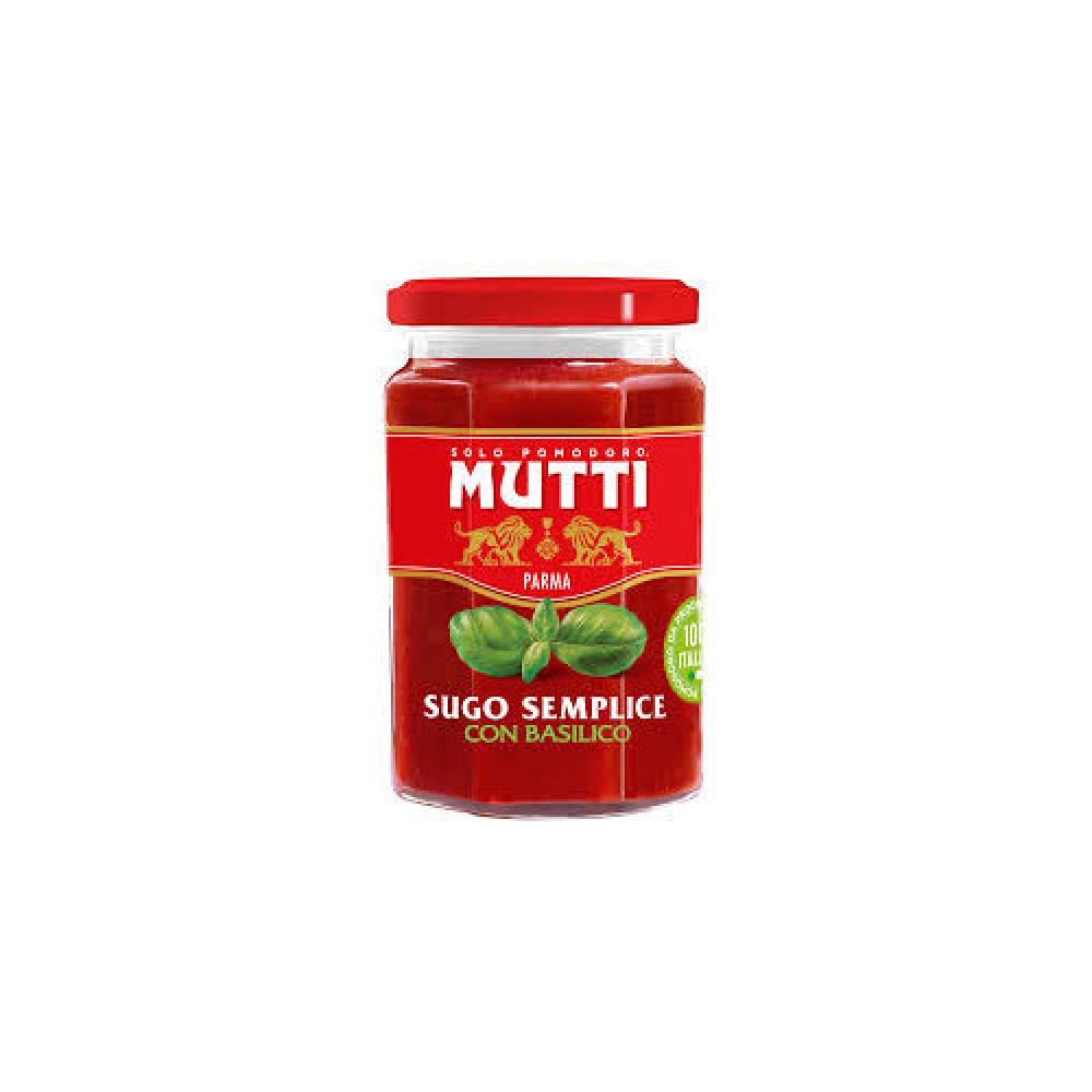 MUTTI SUGO SEMPLICE CON BASILICO 280GR Σάλτσες 