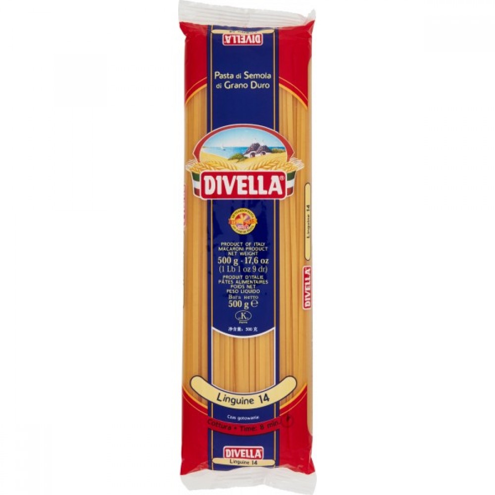  DIVELLA PASTA LINGUINE No 14 500GR Τρόφιμα