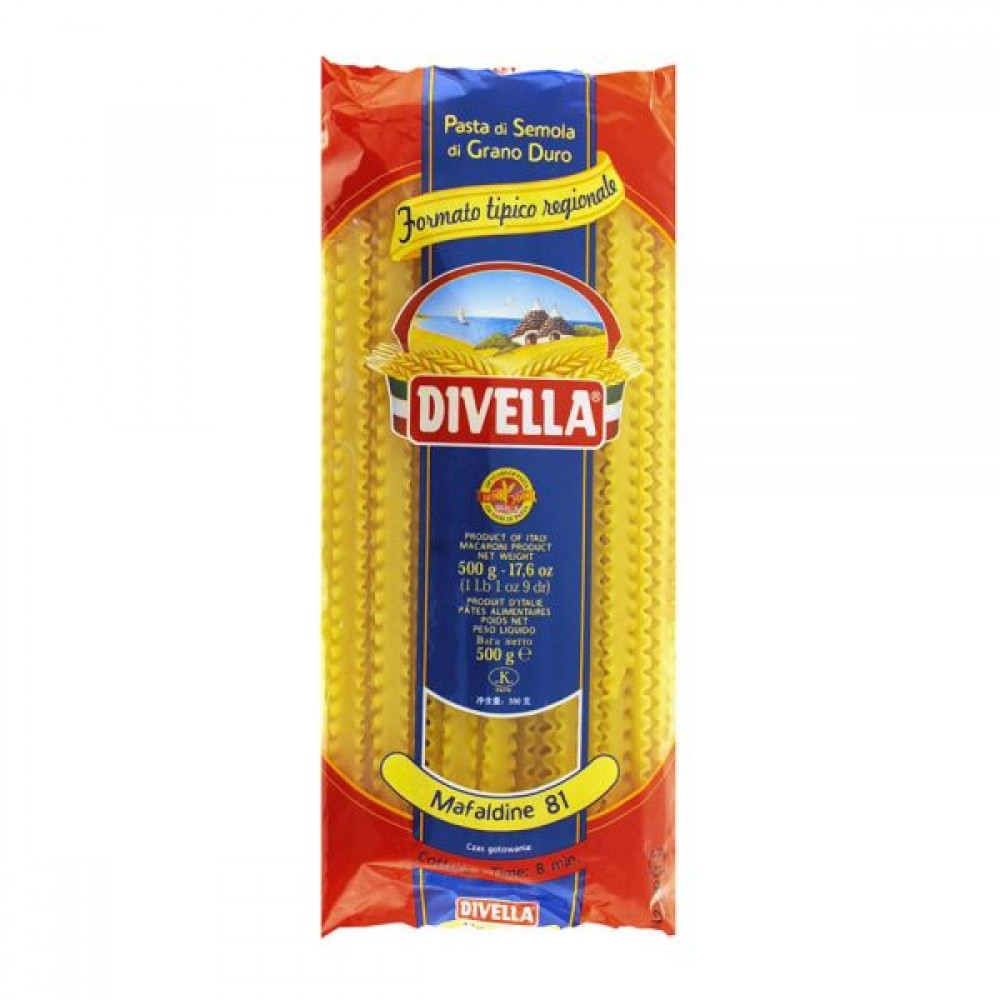 DIVELLA PASTA 81 - MAFALDINE 500GR Τρόφιμα