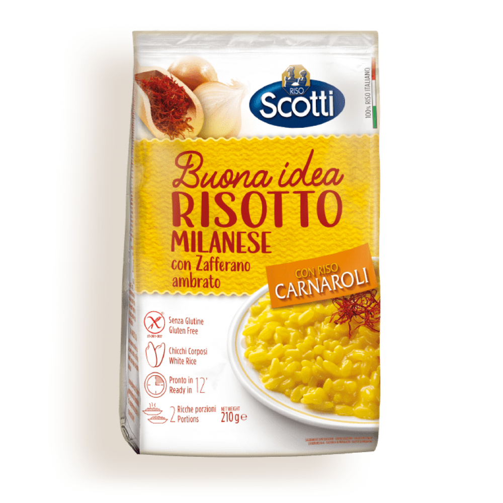 SCOTTI RISOTTO ALLA MILANESE GR210 Τρόφιμα