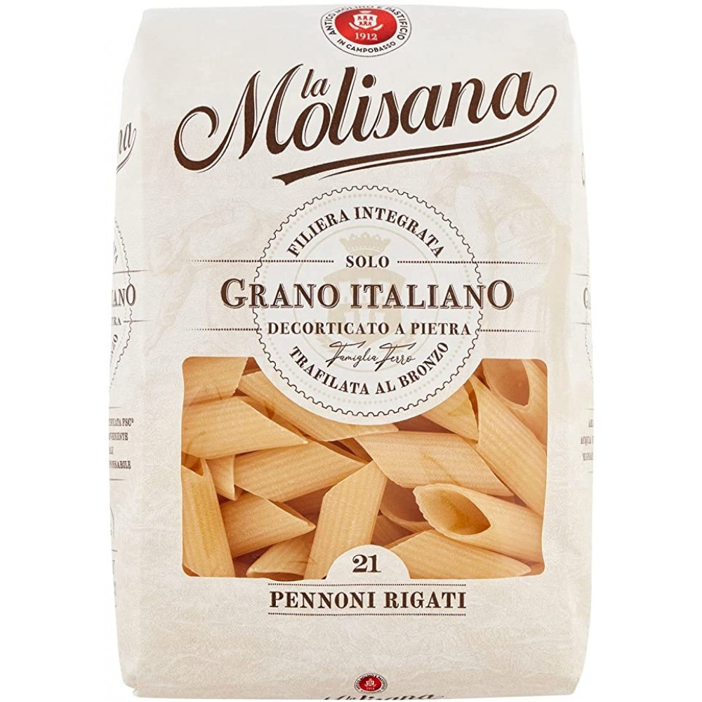 Candele N.107, Pasta di Semola di Grano Duro Trafilata al Bronzo 500 g - La  Molisana