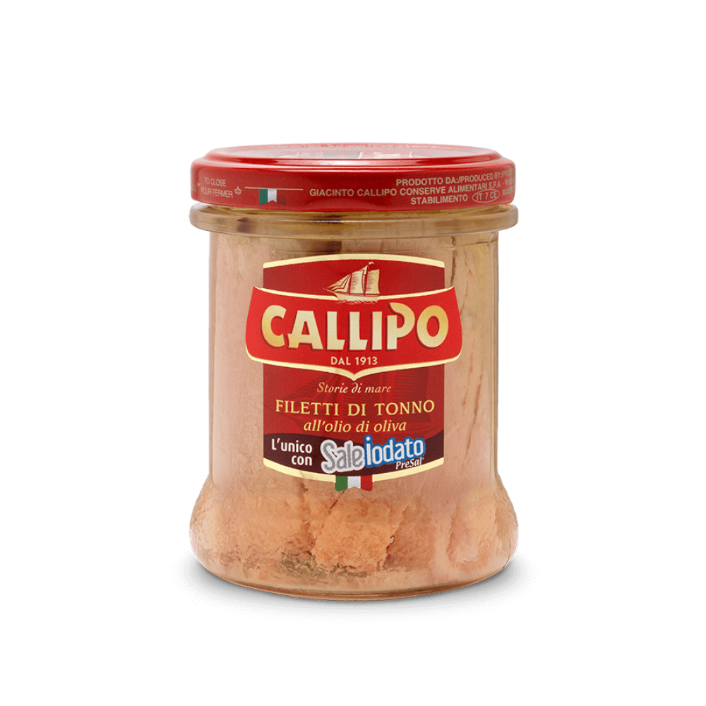 CALLIPO FILETTI DI TONO 170gr Τρόφιμα