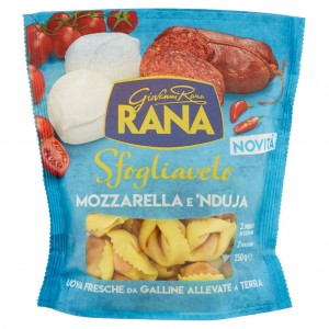 GIOVANNI RANA SFOGLIAVELO MOZZARELLA E NDUJA 250 gr Τρόφιμα