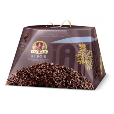 TRE MARIE PANETTONE RE NOIR (EXTRA DARK CHOCOLATE) 900 GR